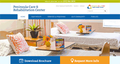 Desktop Screenshot of peninsulacare.com